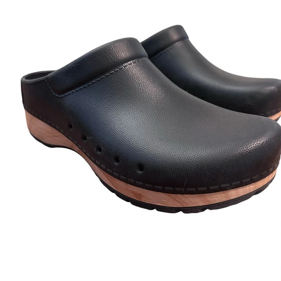 Dansko Womens Kane Molded Black EVA Clog Medical Shoe Size 39 EU / 8.5-9 US - Picture 3 of 7